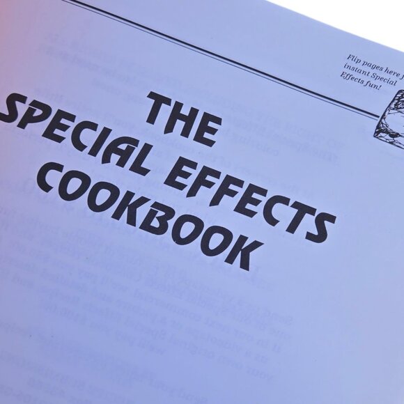 Special Effects Cookbook By Michael E Samonek 1992 Halloween Christmas Pets Kids - Picture 12 of 16